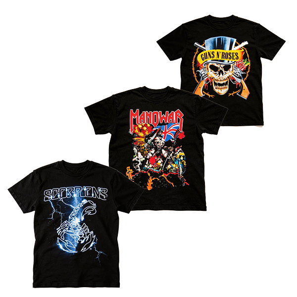 Music / Band / Rock T-Shirt Mix
