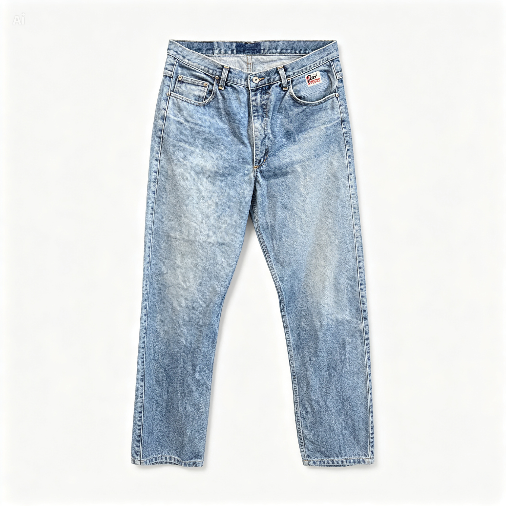 Vintage Denim Trousers Men | Unisex