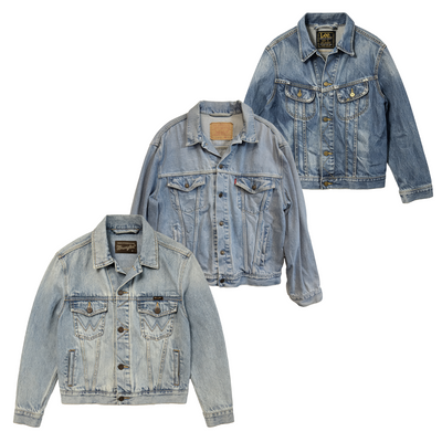 Vintage Branded Denim Jackets Men | Unisex