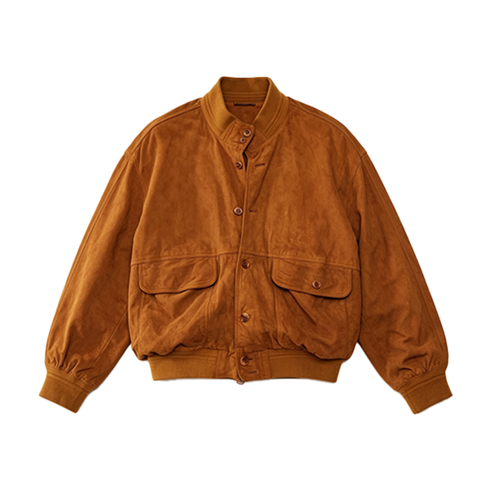 Men | Unisex Vintage Suede Bomber Jackets