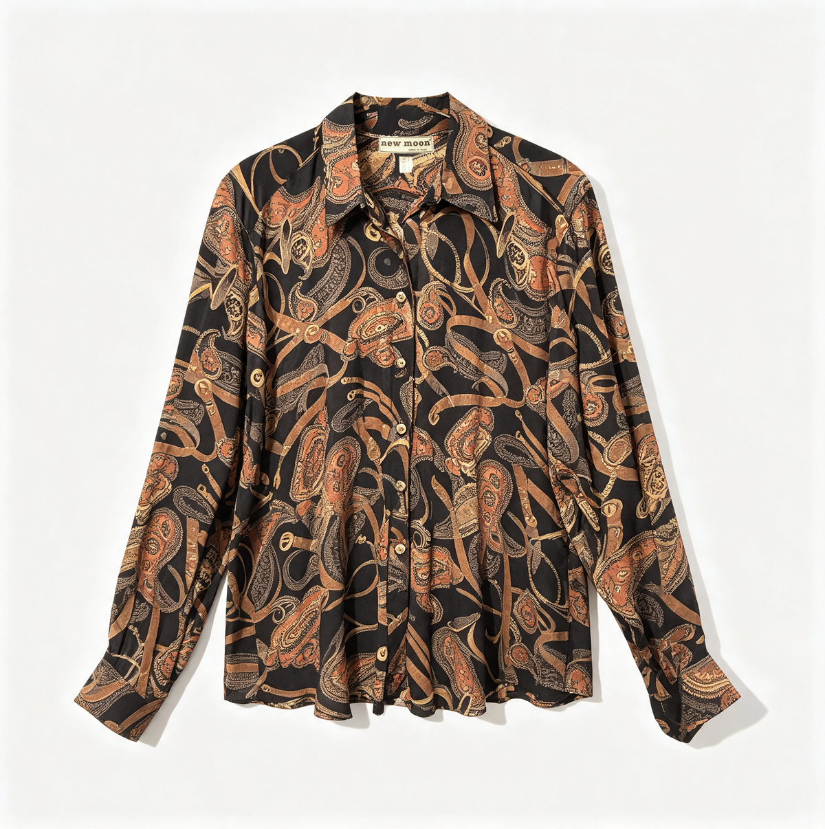 Baroque Style Blouses Tops - Vintage