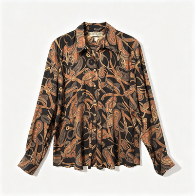 Baroque Style Blouses Tops - Vintage