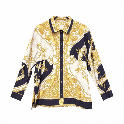 Baroque Style Blouses Tops - Vintage