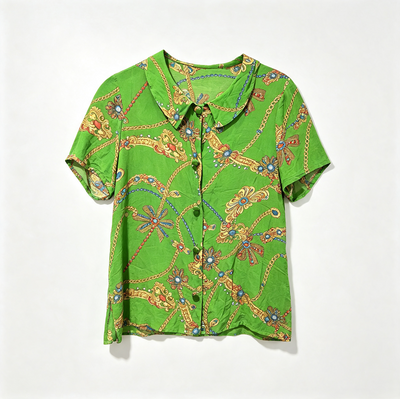 Baroque Style Blouses Tops - Vintage