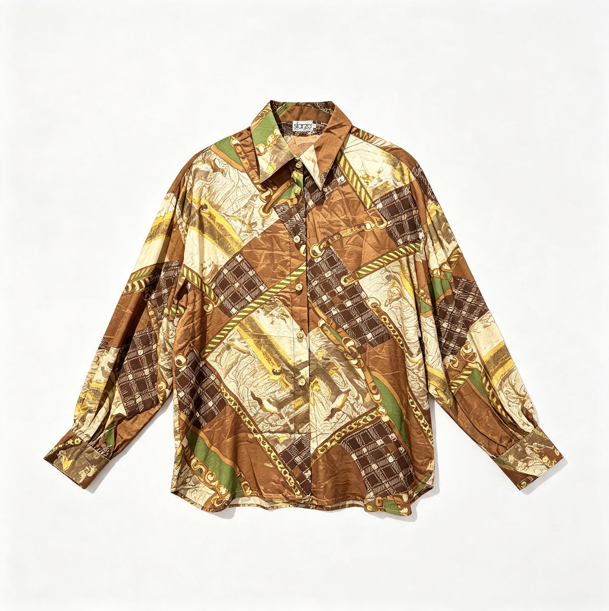 Baroque Style Blouses Tops - Vintage