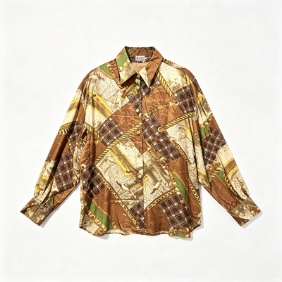 Baroque Style Blouses Tops - Vintage