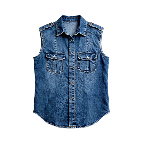 Denim Vest Mix