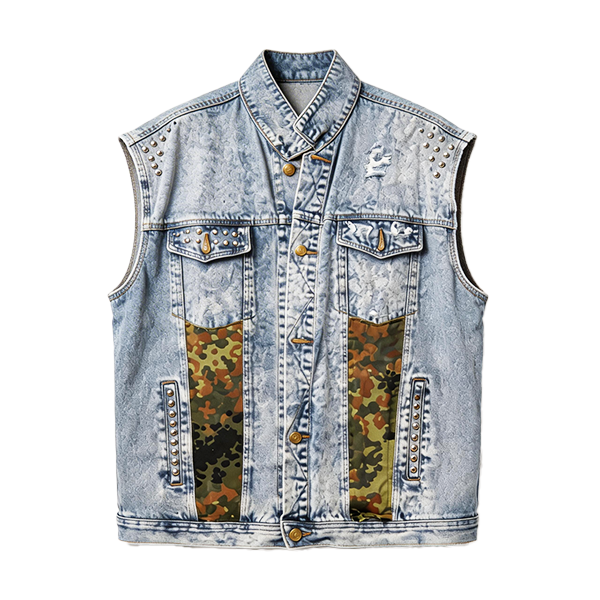 Denim Vest Mix