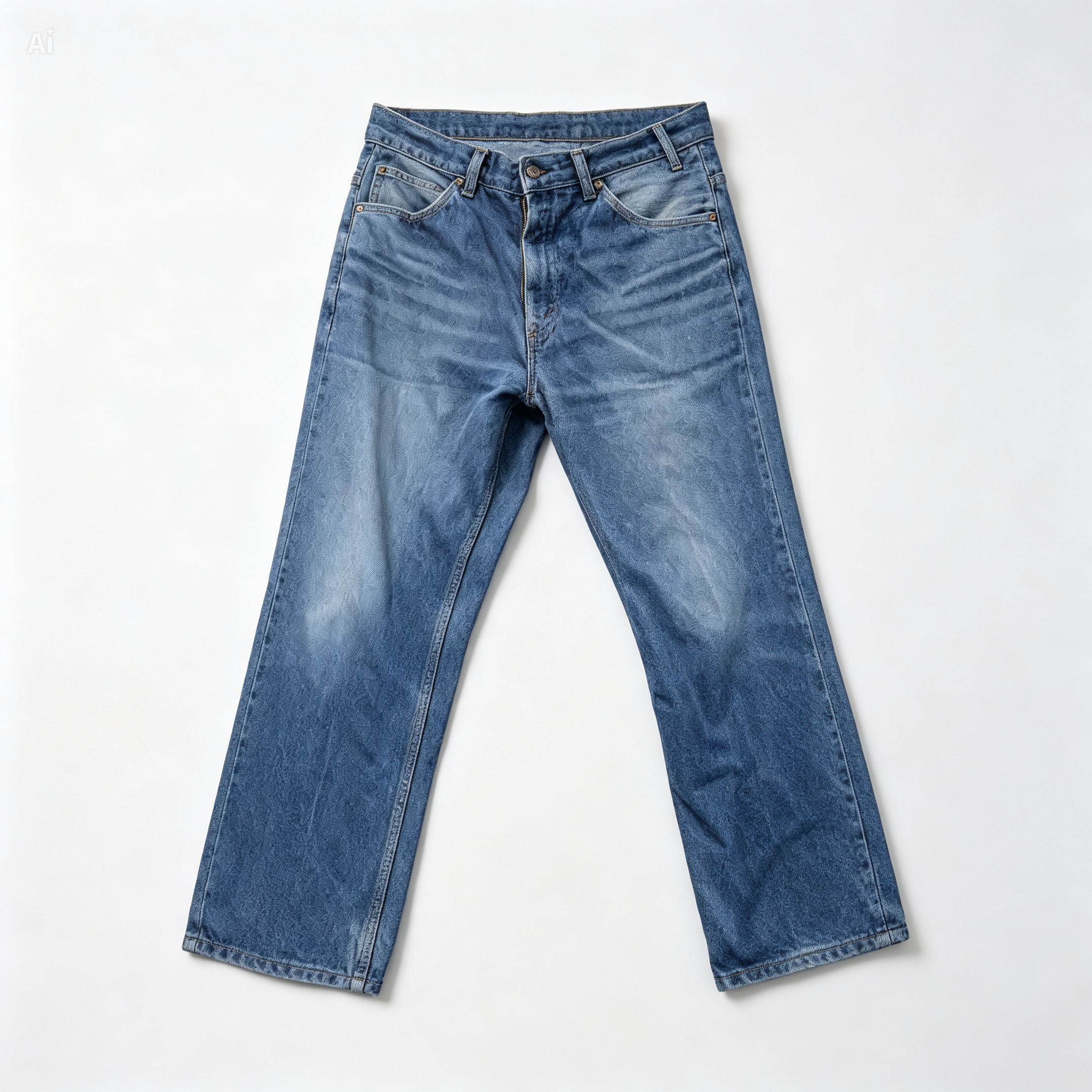 Vintage Denim Branded Trousers Men | Unisex