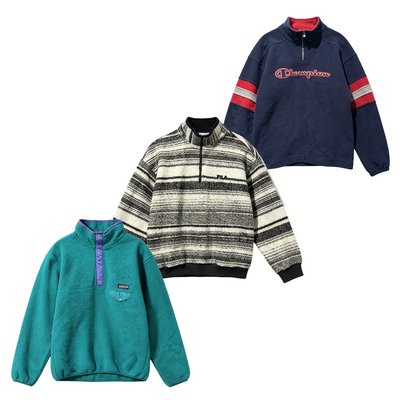Vintage Branded Fleece Sweatshirts Mix