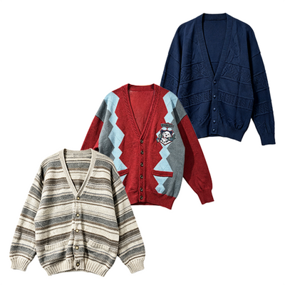 Knit Vintage Cardigans Men | Unisex