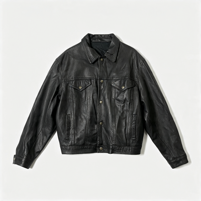 Vintage Leather Bomber Jackets Men | Unisex