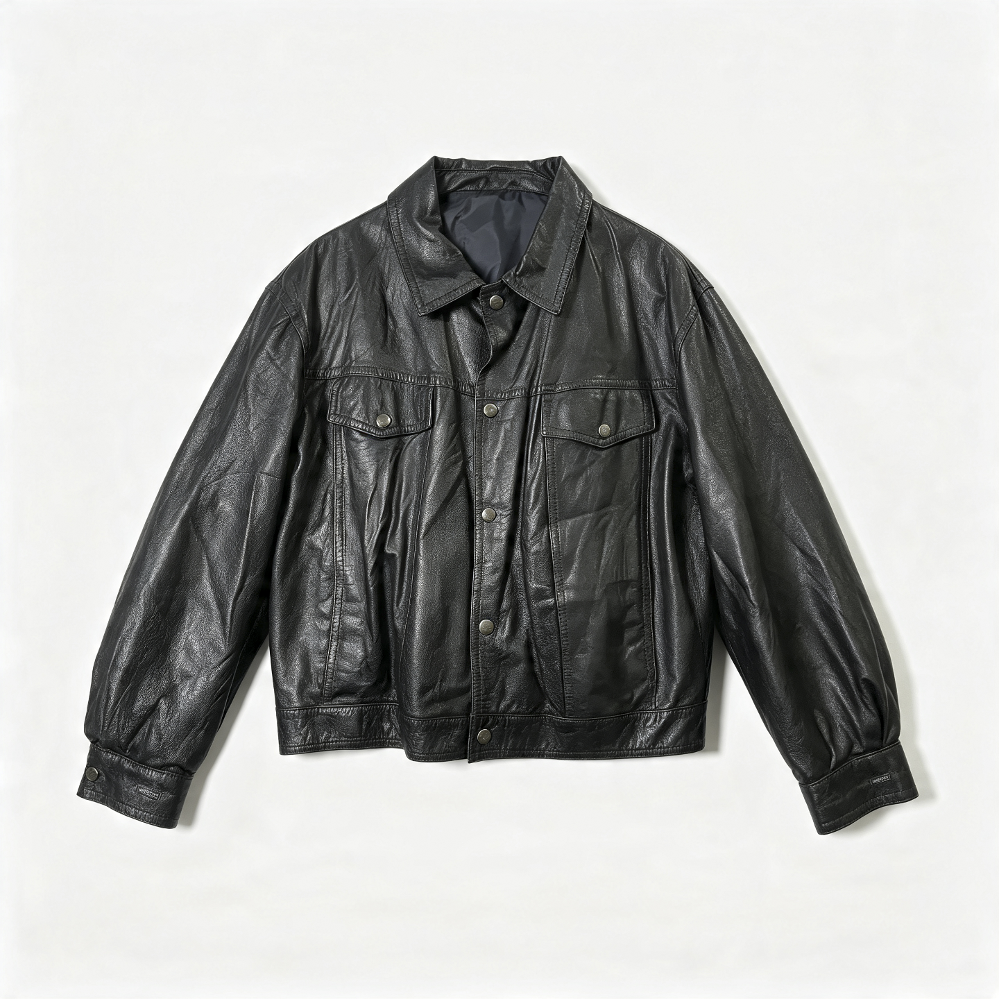 Vintage Leather Bomber Jackets Men | Unisex