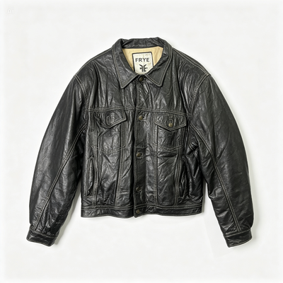Vintage Leather Bomber Jackets Men | Unisex
