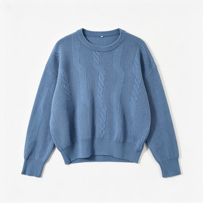 Vintage Plain Knit Sweaters Men | Unisex