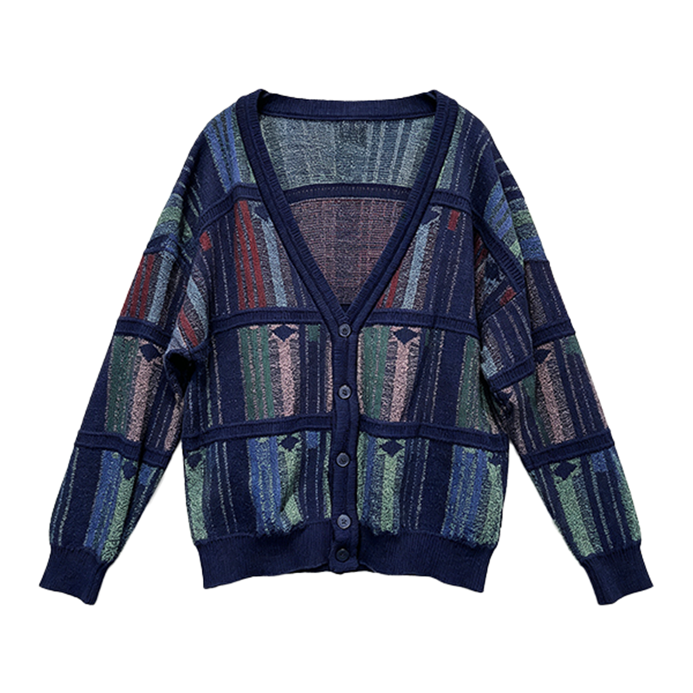Vintage Knit Cardigans Men | Unisex