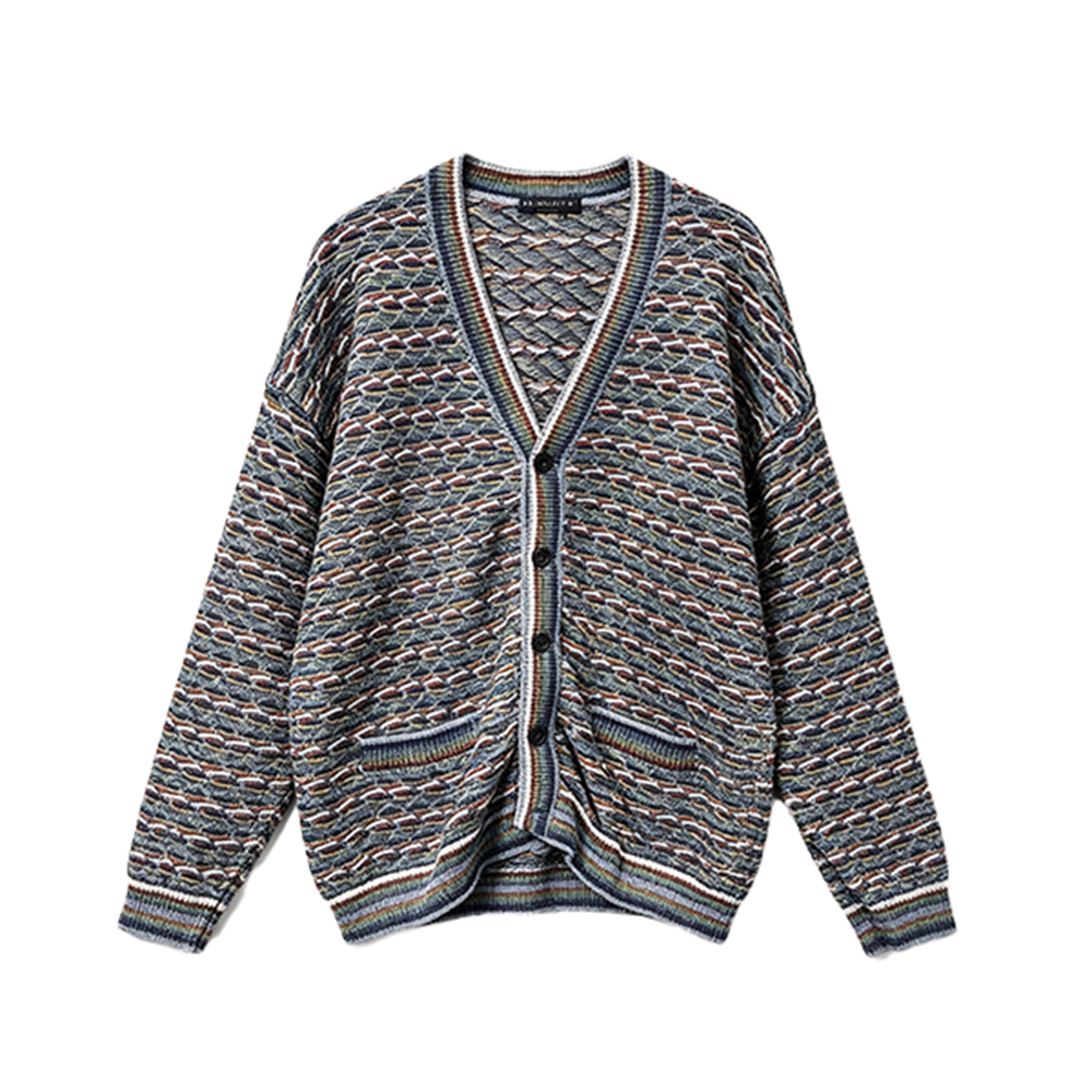 Vintage Knit Cardigans Men | Unisex
