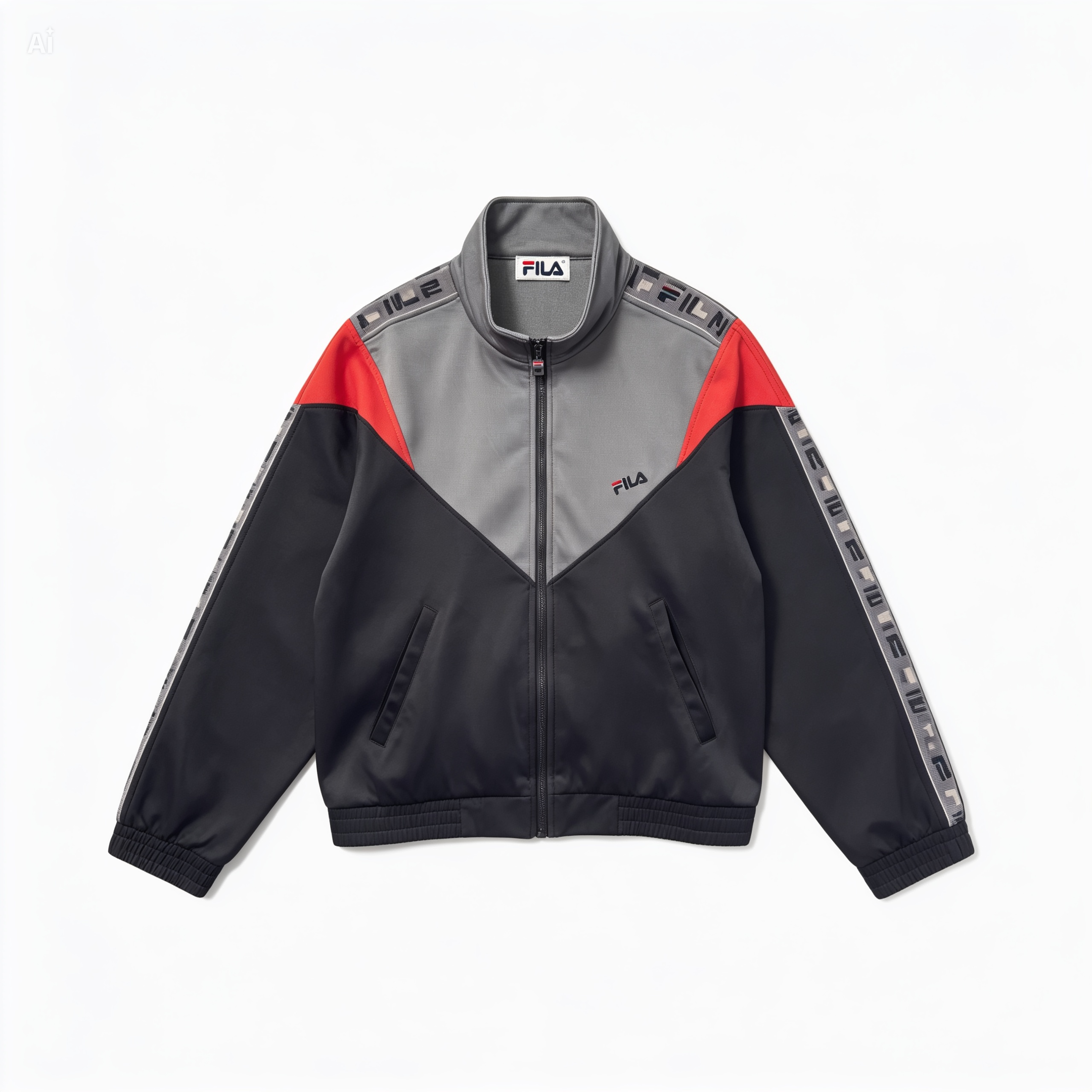 Vintage Track and Shell Jackets Branded Mix