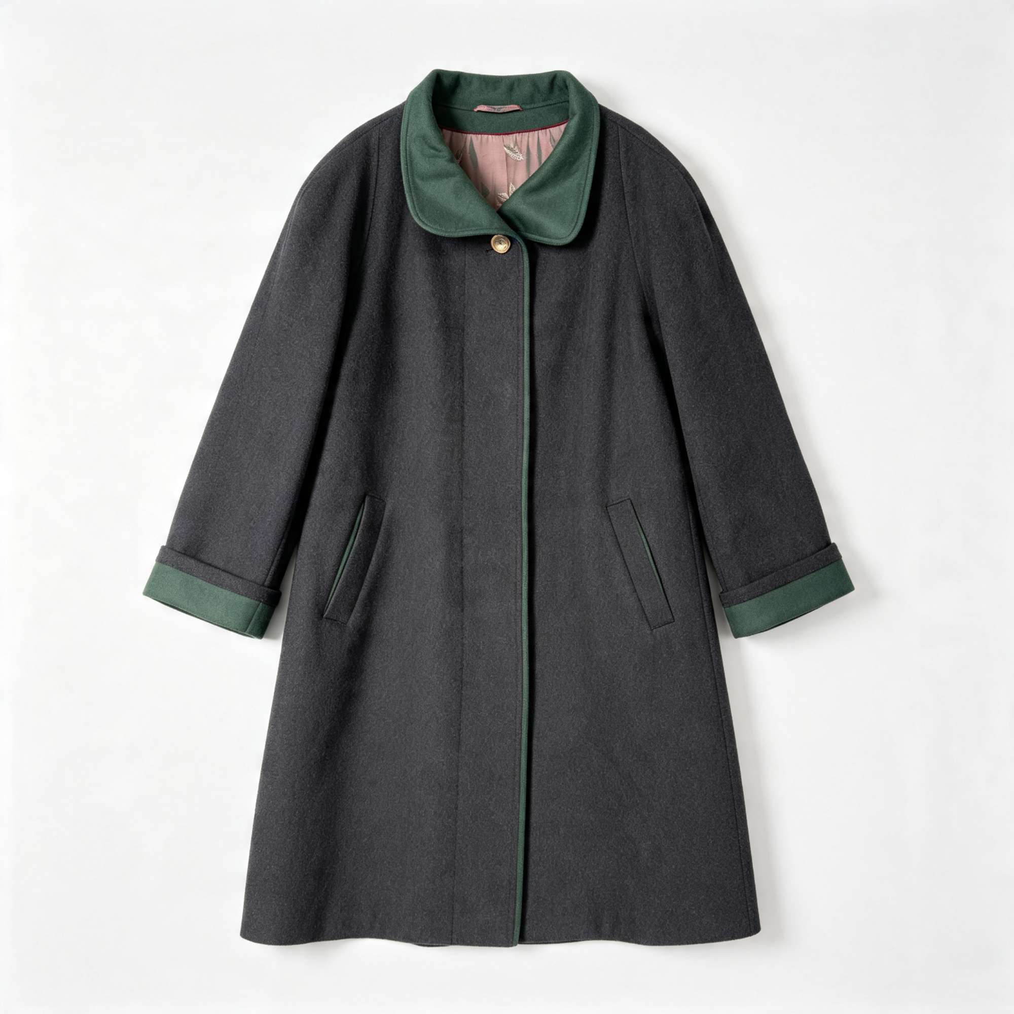 Women's Wool Coats - Vintage