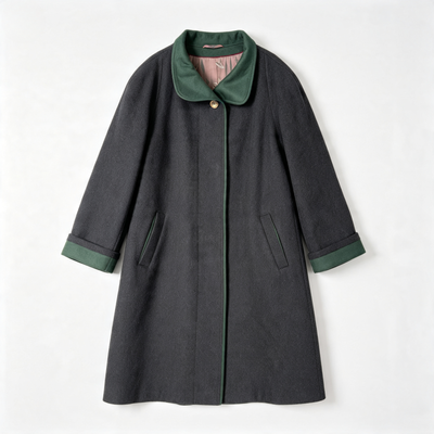 Women's Wool Coats - Vintage